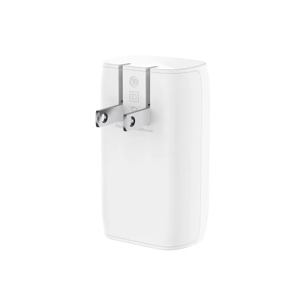 Cargador de Pared Inteligente Belkin Triple USB-C 67W - Blanco - Image 4