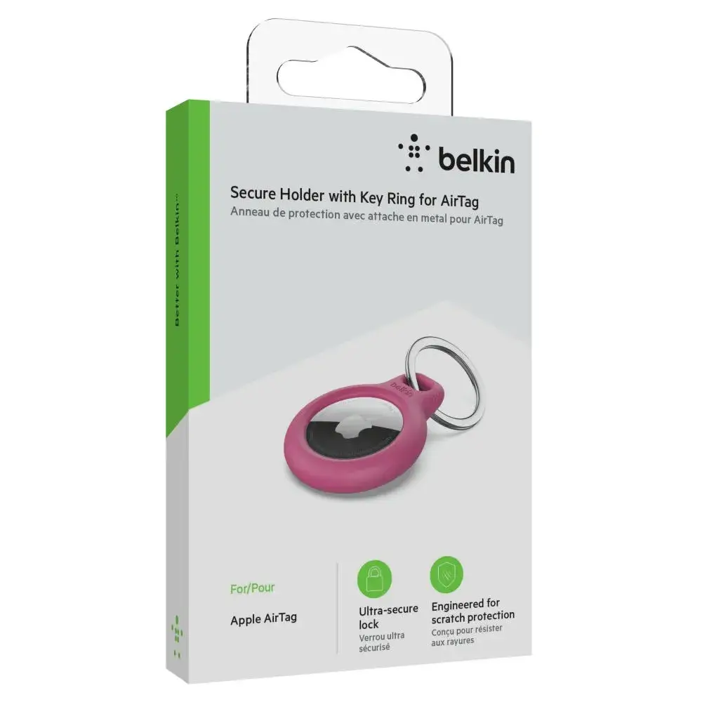 Llavero Belkin para AirTag - Rosado - Image 3